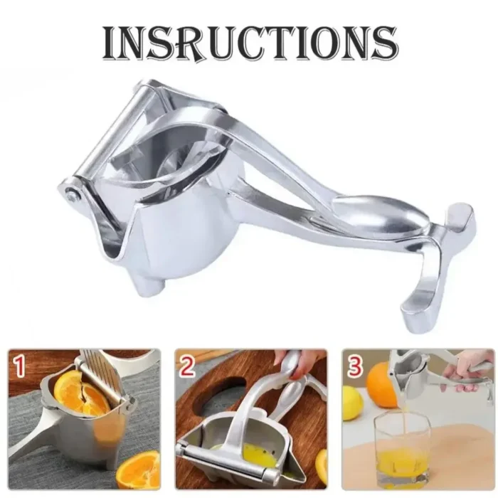 Steel Lemon Juicer - Image 6